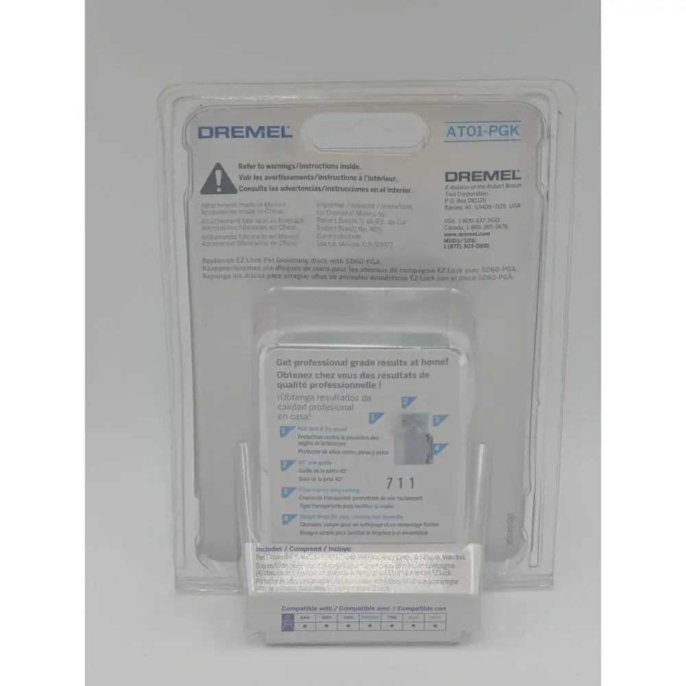 Dremel Pet Grooming Nail Guard Attachment AT01-PGK New/Sealed